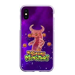 Чехол iPhone XS Max матовый My singing monsters ЭПИЧЕСКИЙ ВУЖАС