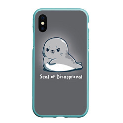 Чехол iPhone XS Max матовый Seal of Disapproval