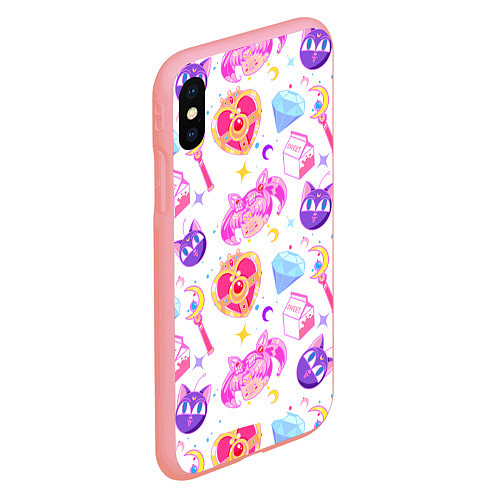 Чехол iPhone XS Max матовый Сейлор Мун Sailor Moon / 3D-Баблгам – фото 2