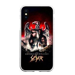 Чехол iPhone XS Max матовый Slayer: The Repentless Killogy