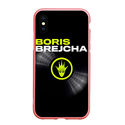 Чехол iPhone XS Max матовый Boris Brejcha