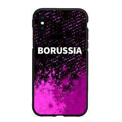 Чехол iPhone XS Max матовый Borussia Pro Football