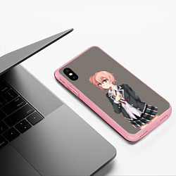 Чехол iPhone XS Max матовый Юи Юигахама OreGairu, цвет: 3D-баблгам — фото 2