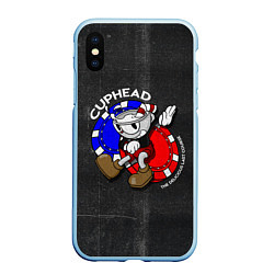 Чехол iPhone XS Max матовый Персонаж Cuphead