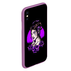 Чехол iPhone XS Max матовый Готическая Ведьма, цвет: 3D-фиолетовый — фото 2