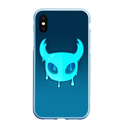 Чехол iPhone XS Max матовый Hollow Knight подтеки