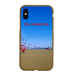 Чехол iPhone XS Max матовый Wake Up and Smell the Coffee - The Cranberries, цвет: 3D-коричневый