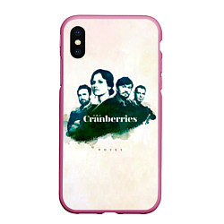 Чехол iPhone XS Max матовый Roses - The Cranberries