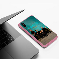 Чехол iPhone XS Max матовый Something Else - The Cranberries, цвет: 3D-малиновый — фото 2
