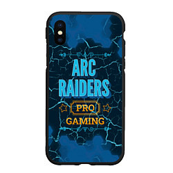 Чехол iPhone XS Max матовый Игра ARC Raiders: pro gaming, цвет: 3D-черный