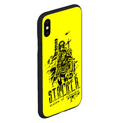 Чехол iPhone XS Max матовый STALKER Тень Чернобыля Альтернатива, цвет: 3D-черный — фото 2
