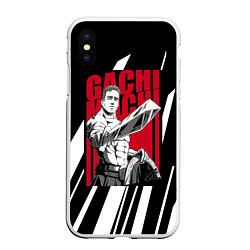 Чехол iPhone XS Max матовый Guchi-muchi Billy Herrington