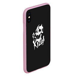 Чехол iPhone XS Max матовый Killer queen from JoJo, цвет: 3D-розовый — фото 2