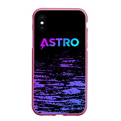 Чехол iPhone XS Max матовый Astro -градиент