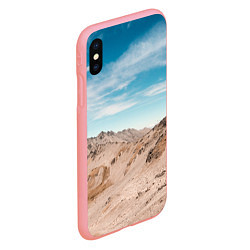 Чехол iPhone XS Max матовый Небо и песок, цвет: 3D-баблгам — фото 2