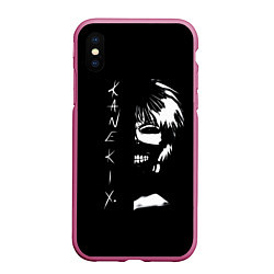 Чехол iPhone XS Max матовый Tokyo Ghoul Kaneki Ken - anime