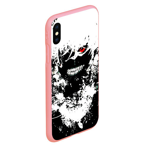 Чехол iPhone XS Max матовый Tokyo Ghoul Kaneki Ken paint / 3D-Баблгам – фото 2