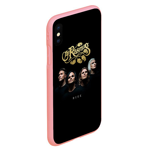 Чехол iPhone XS Max матовый The Rasmus rise / 3D-Баблгам – фото 2