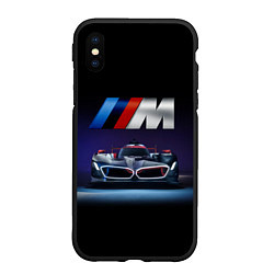 Чехол iPhone XS Max матовый BMW M Performance Motorsport