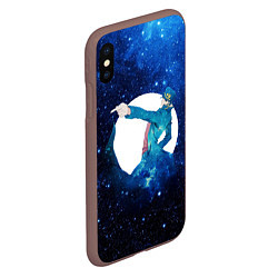 Чехол iPhone XS Max матовый Невероятные приключения ДжоДжо - JoJo no Kimyou na, цвет: 3D-коричневый — фото 2