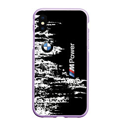 Чехол iPhone XS Max матовый BMW M Power - pattern