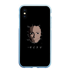 Чехол iPhone XS Max матовый One-Punch Man