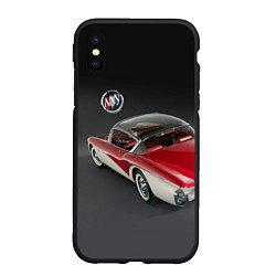 Чехол iPhone XS Max матовый Buick Centurion - USA - Retro, цвет: 3D-черный