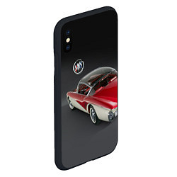 Чехол iPhone XS Max матовый Buick Centurion - USA - Retro, цвет: 3D-черный — фото 2