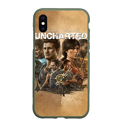 Чехол iPhone XS Max матовый Uncharted: Legacy of Thieves Collection