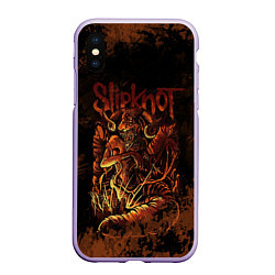 Чехол iPhone XS Max матовый Slipknot Dragon