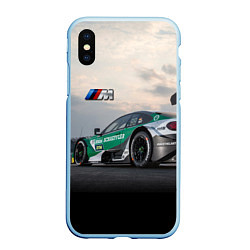 Чехол iPhone XS Max матовый BMW M Power - Racing team - Motorsport