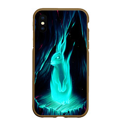 Чехол iPhone XS Max матовый Водяной Кроль