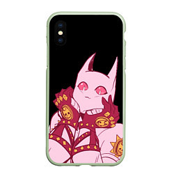 Чехол iPhone XS Max матовый Милый стенд Killer Queen - Jojo