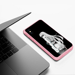 Чехол iPhone XS Max матовый Waifu Zero Two, цвет: 3D-баблгам — фото 2
