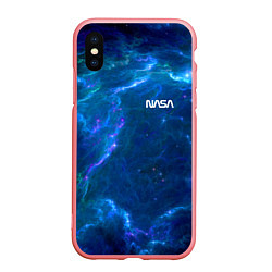 Чехол iPhone XS Max матовый Бескрайний космос - Nasa