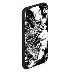 Чехол iPhone XS Max матовый Демоны внутри тебя, цвет: 3D-черный — фото 2