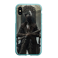 Чехол iPhone XS Max матовый Bloodborne охотник