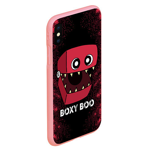 Чехол iPhone XS Max матовый Бокси Бу - персонаж Поппи Плейтайм / 3D-Баблгам – фото 2
