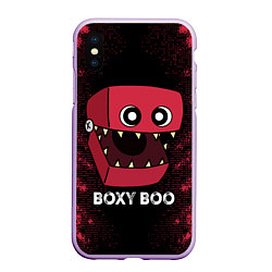 Чехол iPhone XS Max матовый Бокси Бу - персонаж Поппи Плейтайм