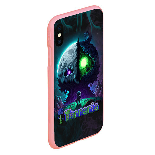 Чехол iPhone XS Max матовый Terraria monster / 3D-Баблгам – фото 2