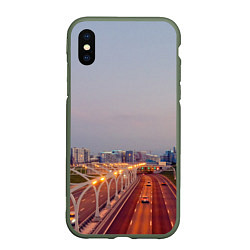Чехол iPhone XS Max матовый Санкт-Петербург: Васильевский остров