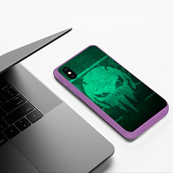 Чехол iPhone XS Max матовый Rainbow Six Siege - Operation High Death, цвет: 3D-фиолетовый — фото 2
