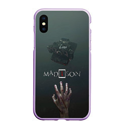 Чехол iPhone XS Max матовый MADiSON рука