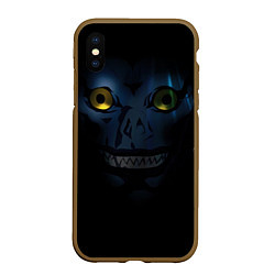 Чехол iPhone XS Max матовый Рюк - God of Death