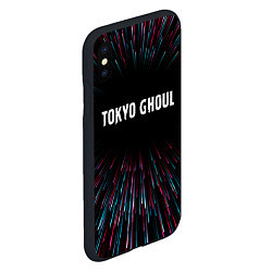 Чехол iPhone XS Max матовый Tokyo Ghoul infinity, цвет: 3D-черный — фото 2