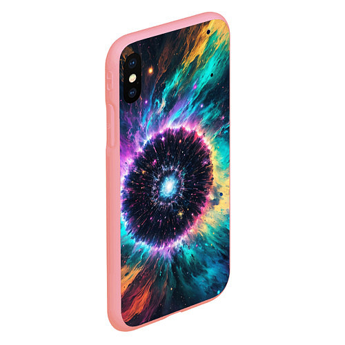 Чехол iPhone XS Max матовый Астрономический пейзаж / 3D-Баблгам – фото 2