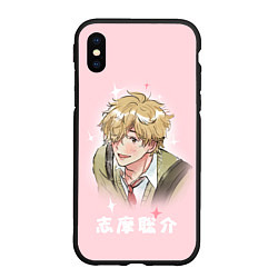 Чехол iPhone XS Max матовый Sousuke Shima - Skip and Loafer, цвет: 3D-черный