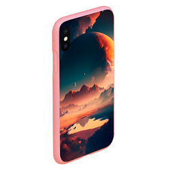 Чехол iPhone XS Max матовый Неизвестная планета, цвет: 3D-баблгам — фото 2