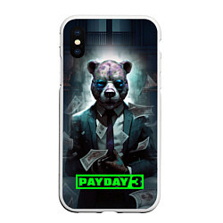 Чехол iPhone XS Max матовый Payday 3 bear