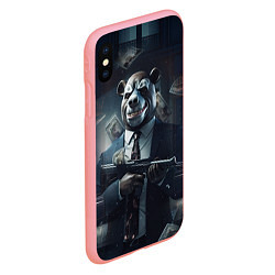 Чехол iPhone XS Max матовый Payday 3 bear, цвет: 3D-баблгам — фото 2